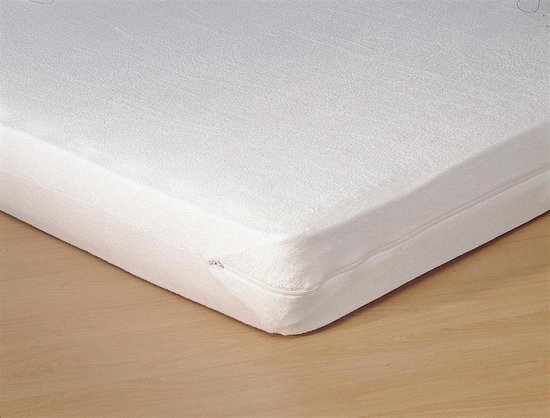 Briljant Matrasvernieuwer Badstof -180 X 200 Cm - Wit