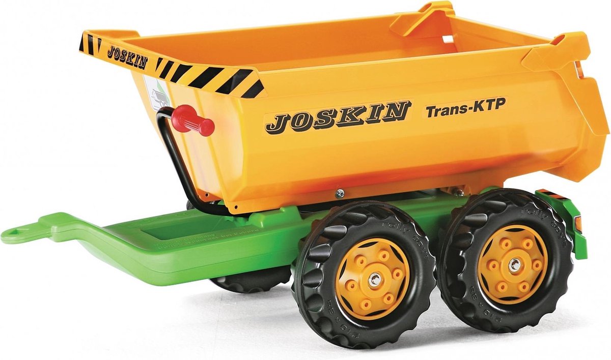 Rolly Toys Aanhanger Rollyhalfpipe Joskin Junior - Oranje