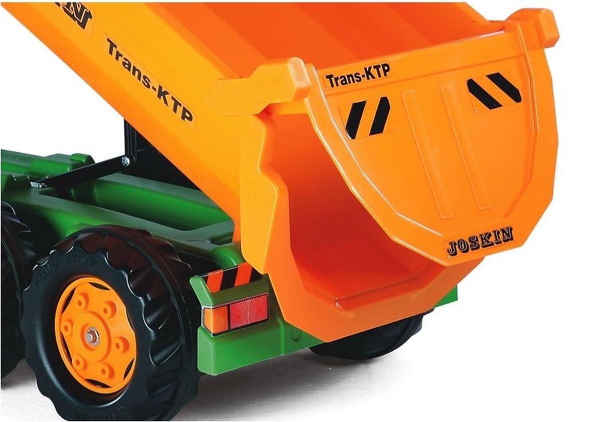 Rolly Toys Aanhanger Rollyhalfpipe Joskin Junior - Oranje
