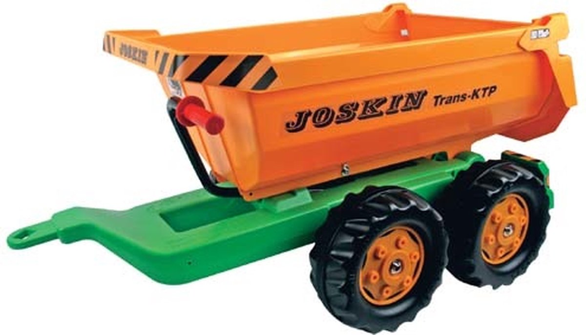 Rolly Toys Aanhanger Rollyhalfpipe Joskin Junior - Oranje