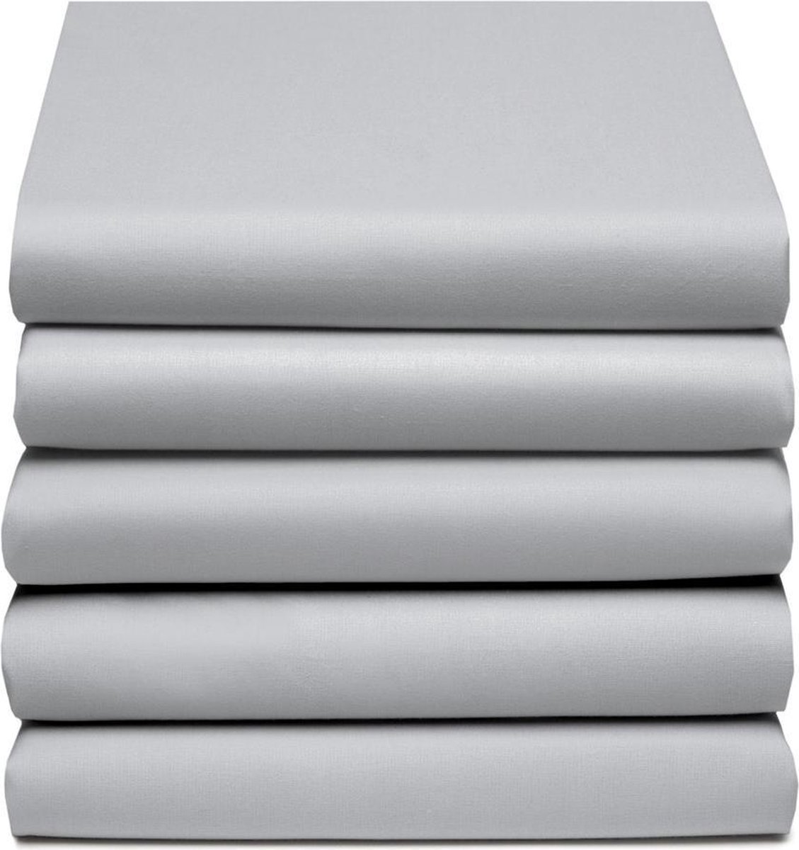 Cinderella Jersey Hoeslaken Light Grey-160 X 200 Cm - Grijs