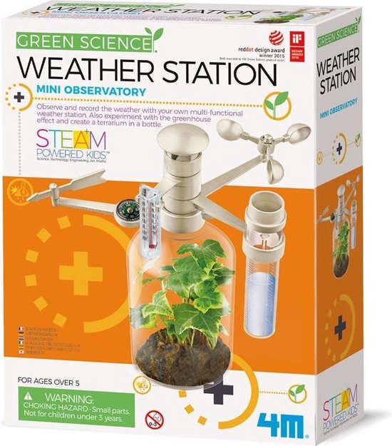 4M Kidzlabs Green Science: Weerstation - Groen