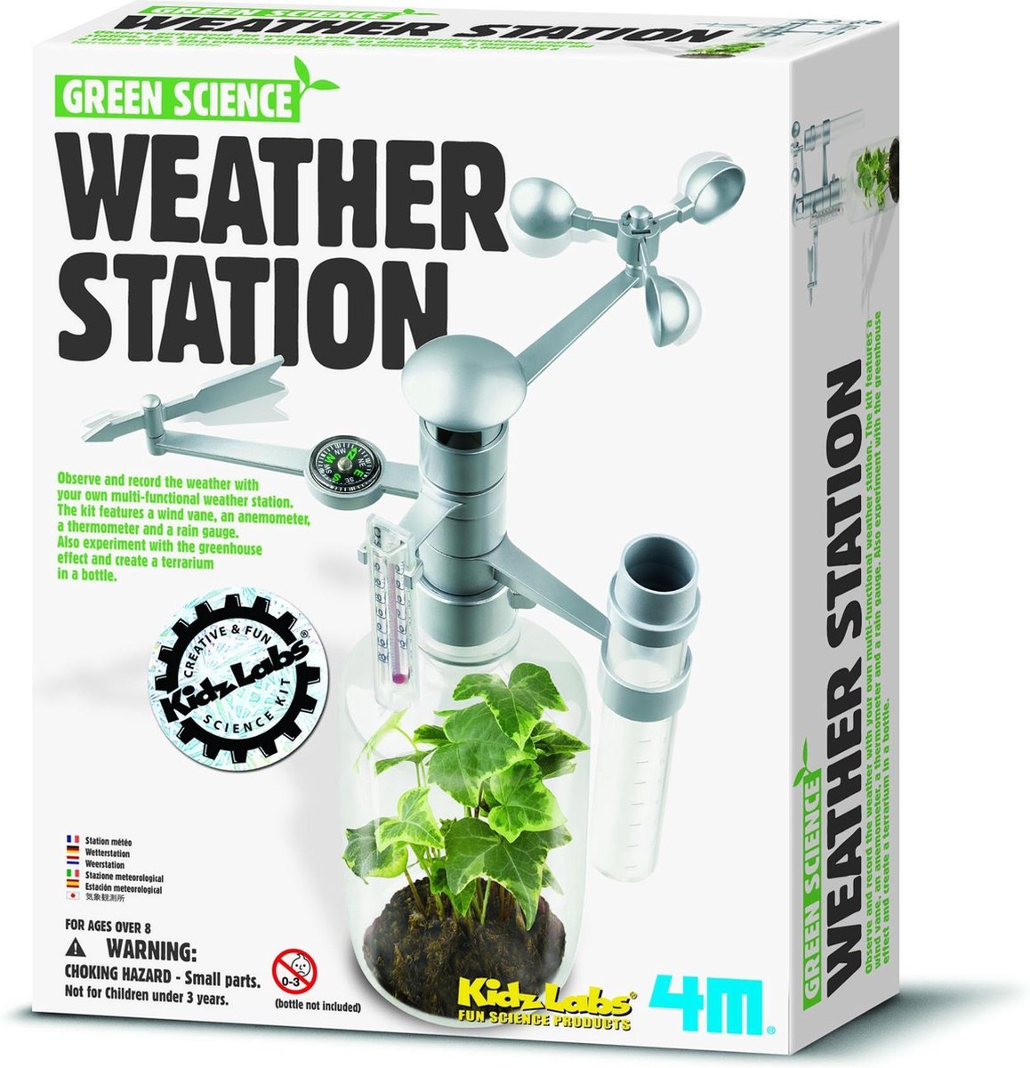 4M Kidzlabs Green Science: Weerstation - Groen