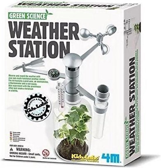4M Kidzlabs Green Science: Weerstation - Groen