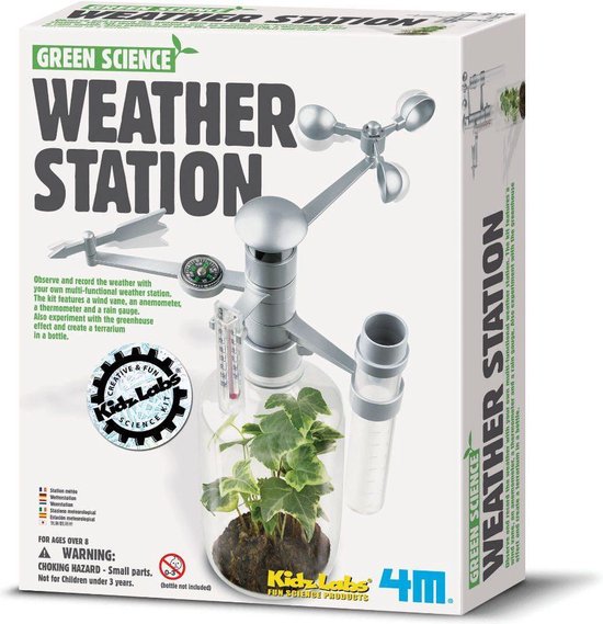 4M Kidzlabs Green Science: Weerstation - Groen