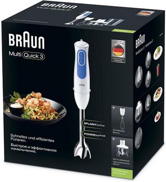 Braun Multiquick 3 MQ3035WH Sauce - Blauw
