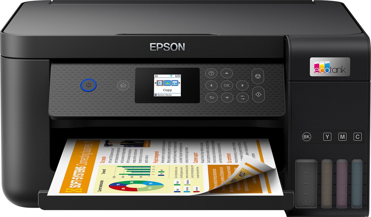 Epson all-in-one printer EcoTank ET-2850 - Negro