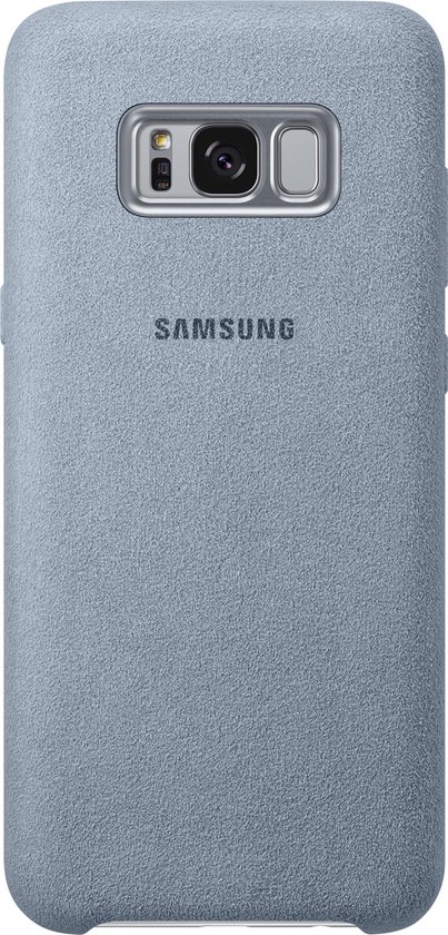 Samsung Mint Originele Alcantara Cover Voor De Galaxy S8 Plus - Blauw