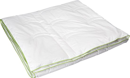 Polydaun Bamboe Zomerdekbed - 2-persoons (200x200 Cm) - Volwassen - Wit