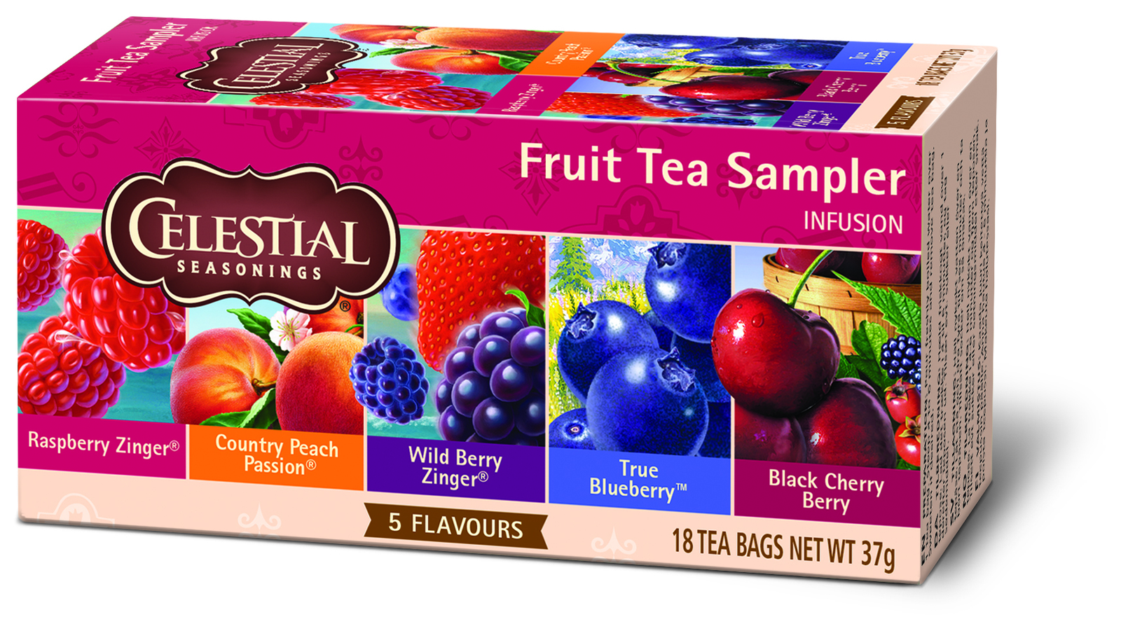 Celestial Season Fruit sampler south tea