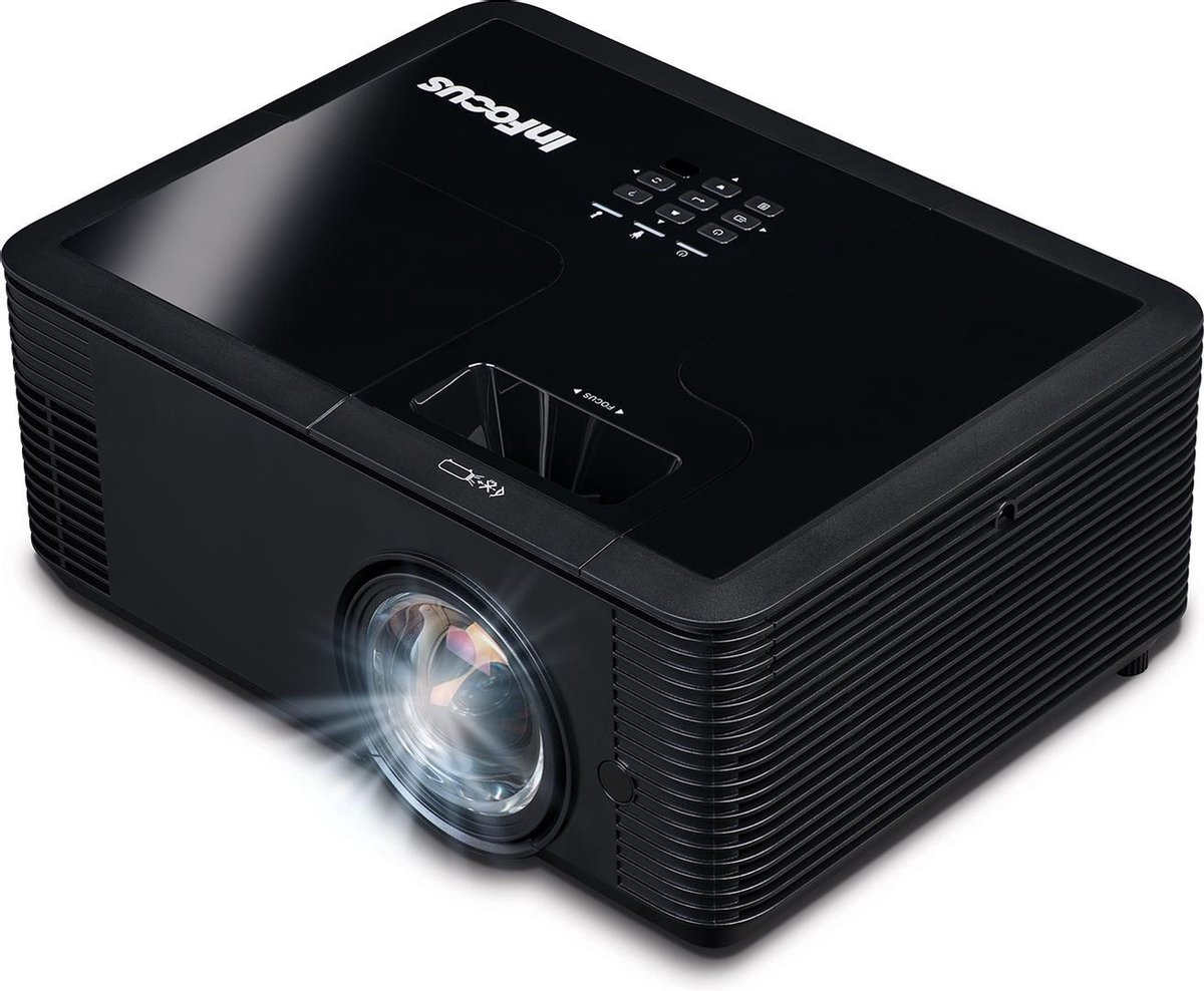 Infocus IN138HDST beamer/projector 4000 ANSI lumens DLP 1080p (1920x1080) 3D Desktopprojector - Negro