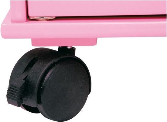 Small Foot Houten Klerenkast Voor Poppen 46x25x66 Cm - Roze