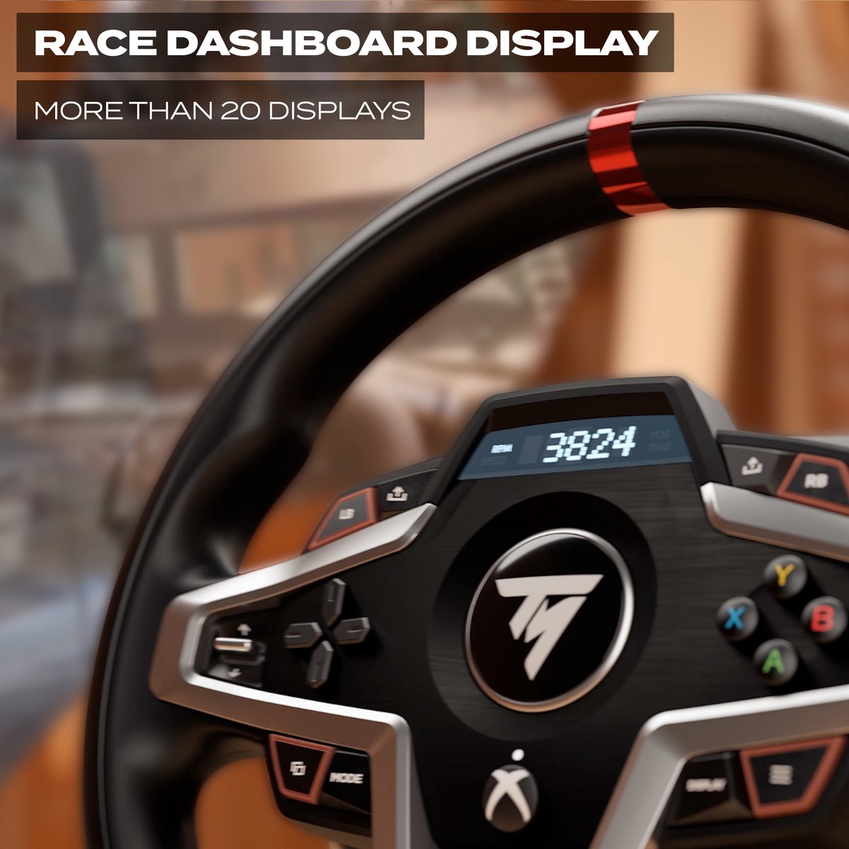 Thrustmaster T248 racestuur voor Xbox Series X | S - Zwart