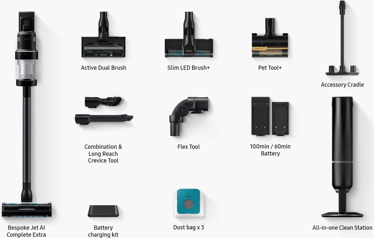 Samsung Bespoke Jet Woody Green - Groen