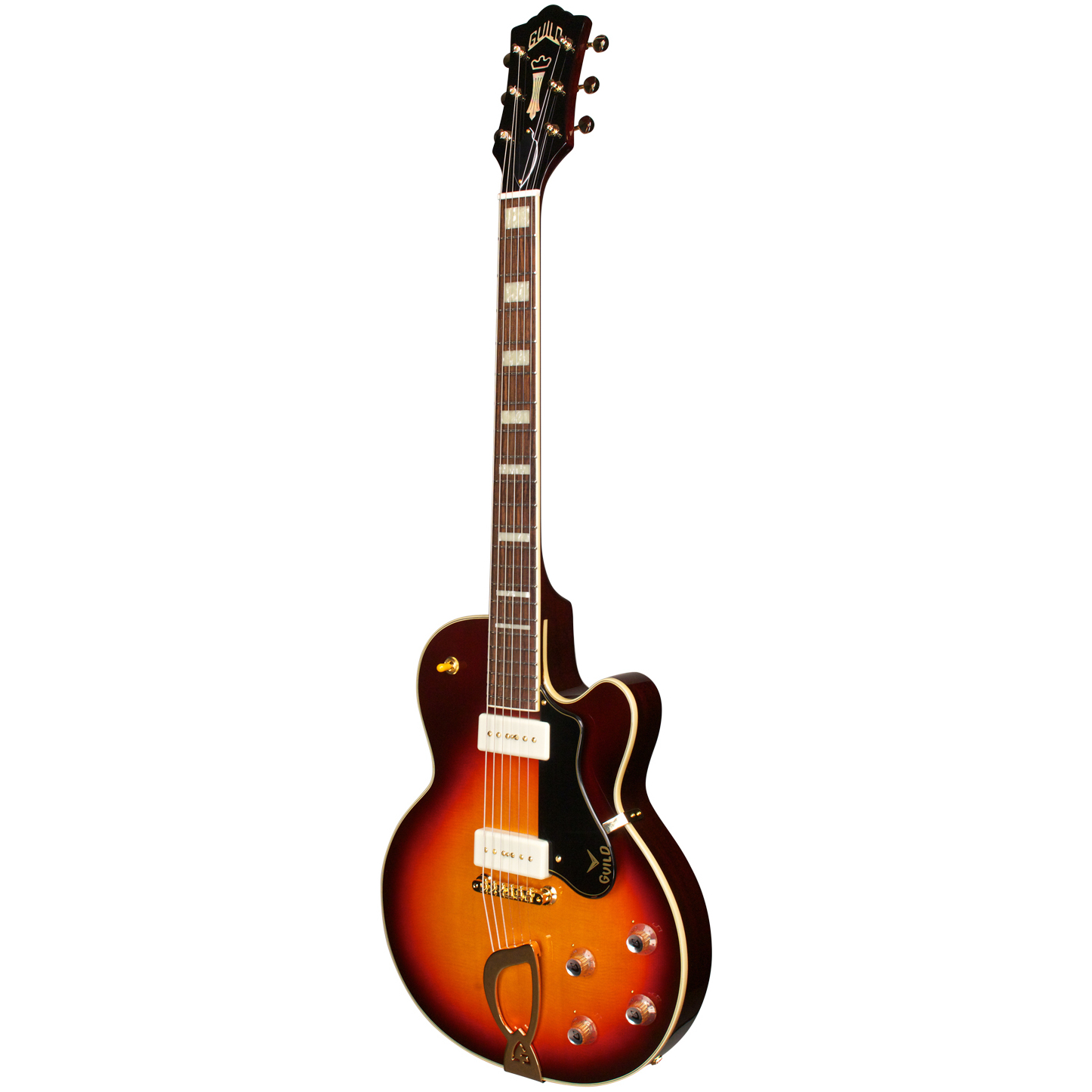 Guild M-75 Aristocrat Antique Burst semi-akoestische gitaar