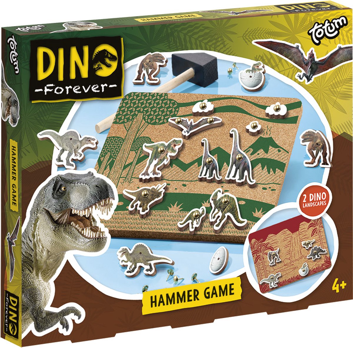 Totum Hamertje Tik Hammer Game Dino