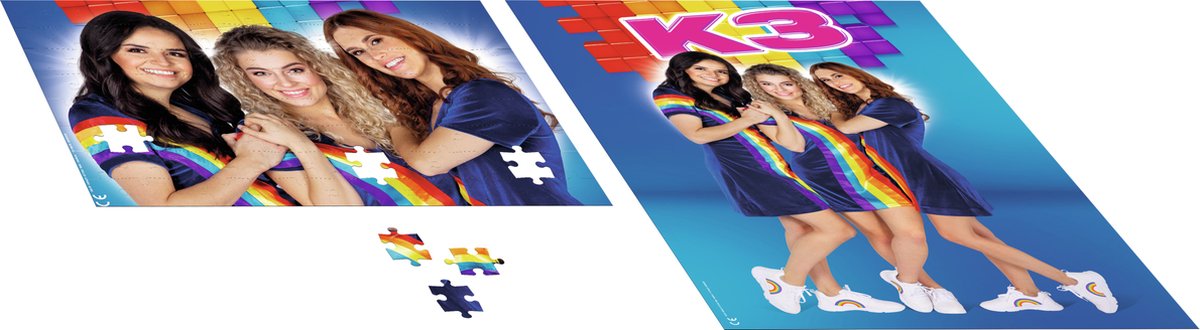 Studio 100 K3 Puzzel Met Poster