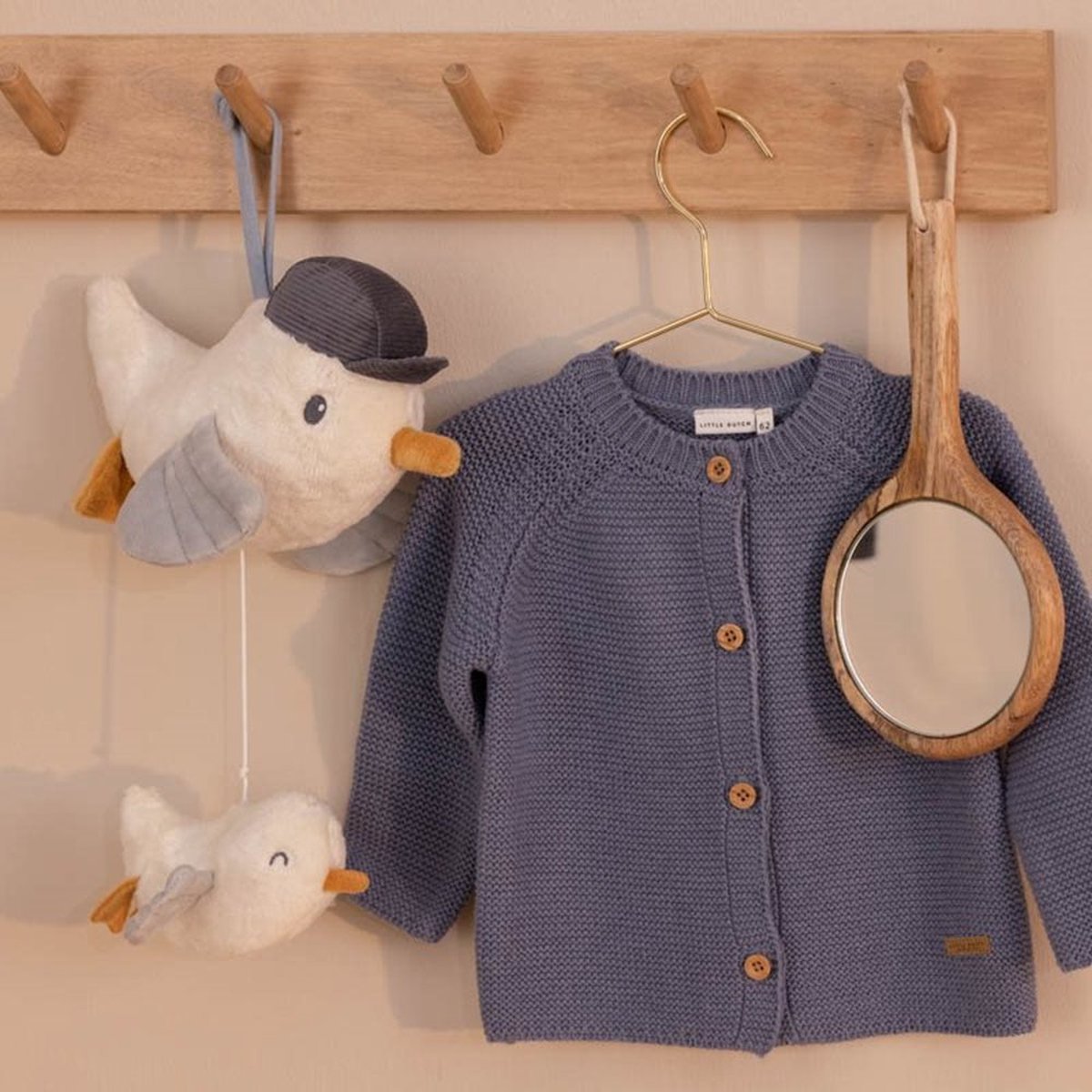 Tiamo Little Dutch Muziekdoos Meeuw Sailors Bay