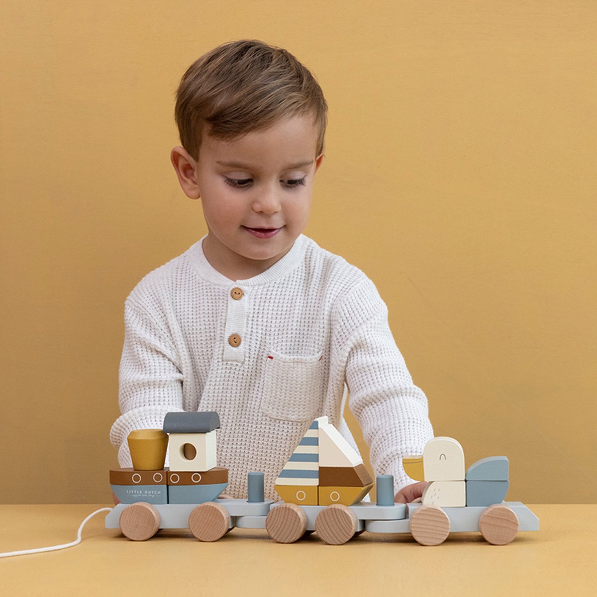 Tiamo Little Dutch Blokkentrein Sailors Bay