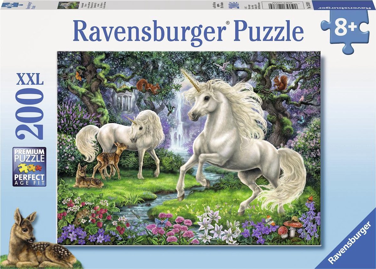 Ravensburger Puzzel Xxl Sprookjesachtige Eenhoorns - 200 Stukjes