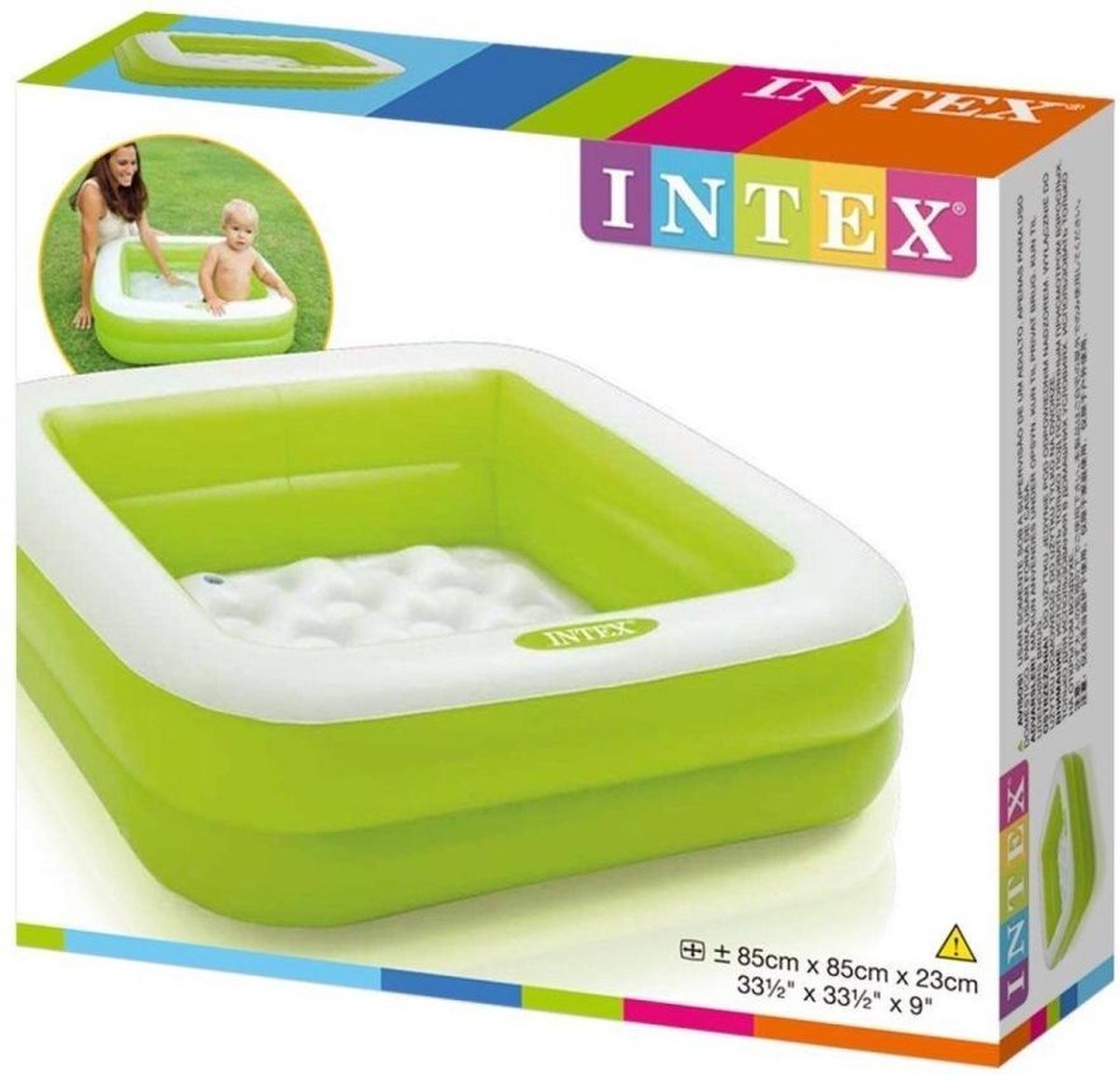 Intex Zwembad Baby Play 86 X 86 X 25 Cm 2 Assorti