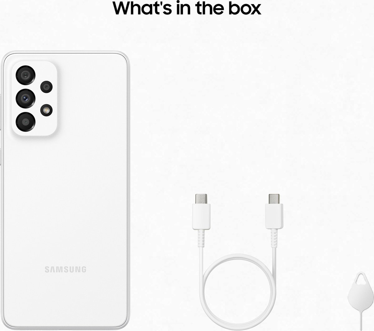 Samsung Galaxy A33 5G 128GB - Zwart