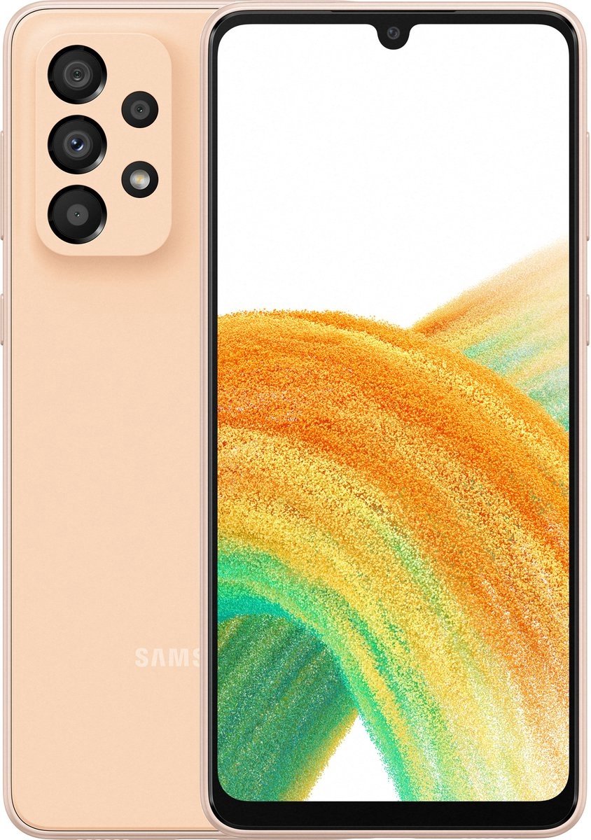 Samsung Galaxy A33 5G 128GB (Peach) - Oranje