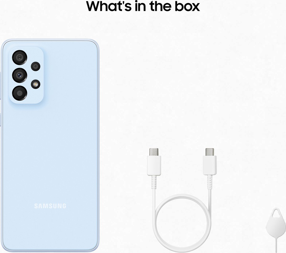 Samsung Galaxy A33 5G 128GB - Blauw