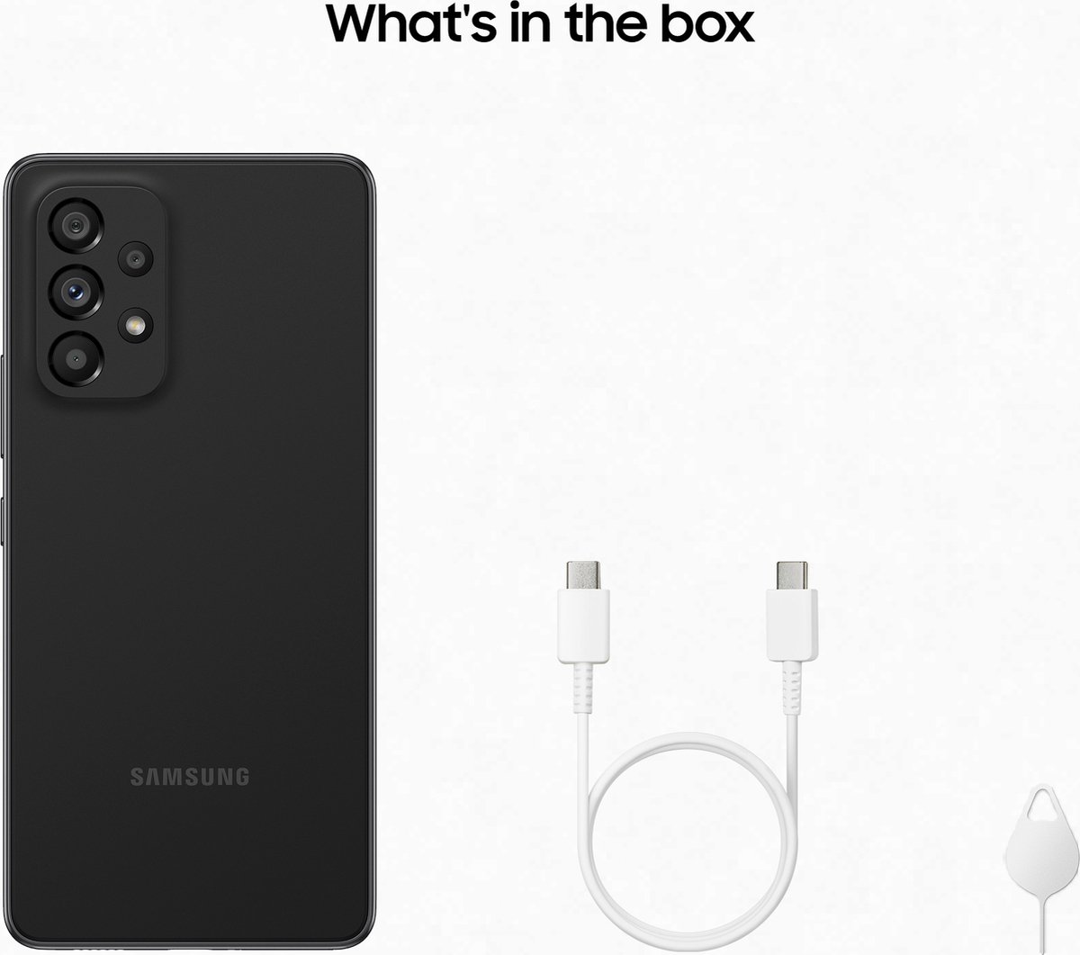 Samsung Galaxy A53 5G 128GB - Zwart