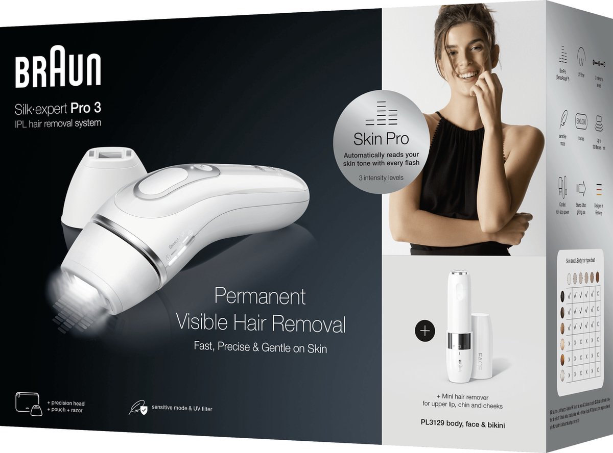 Braun Silk expert Pro IPL PL3129 + FS1000