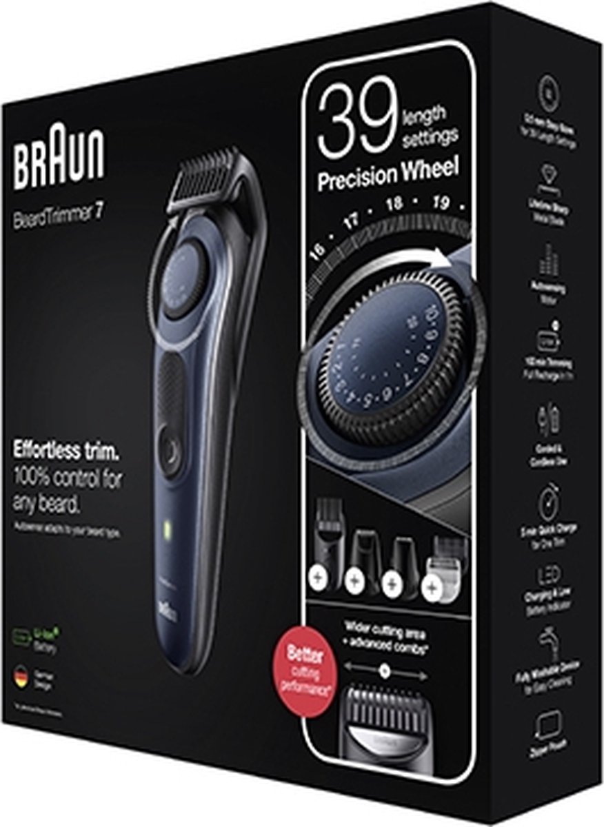Braun BT7330/Blauw - Zwart