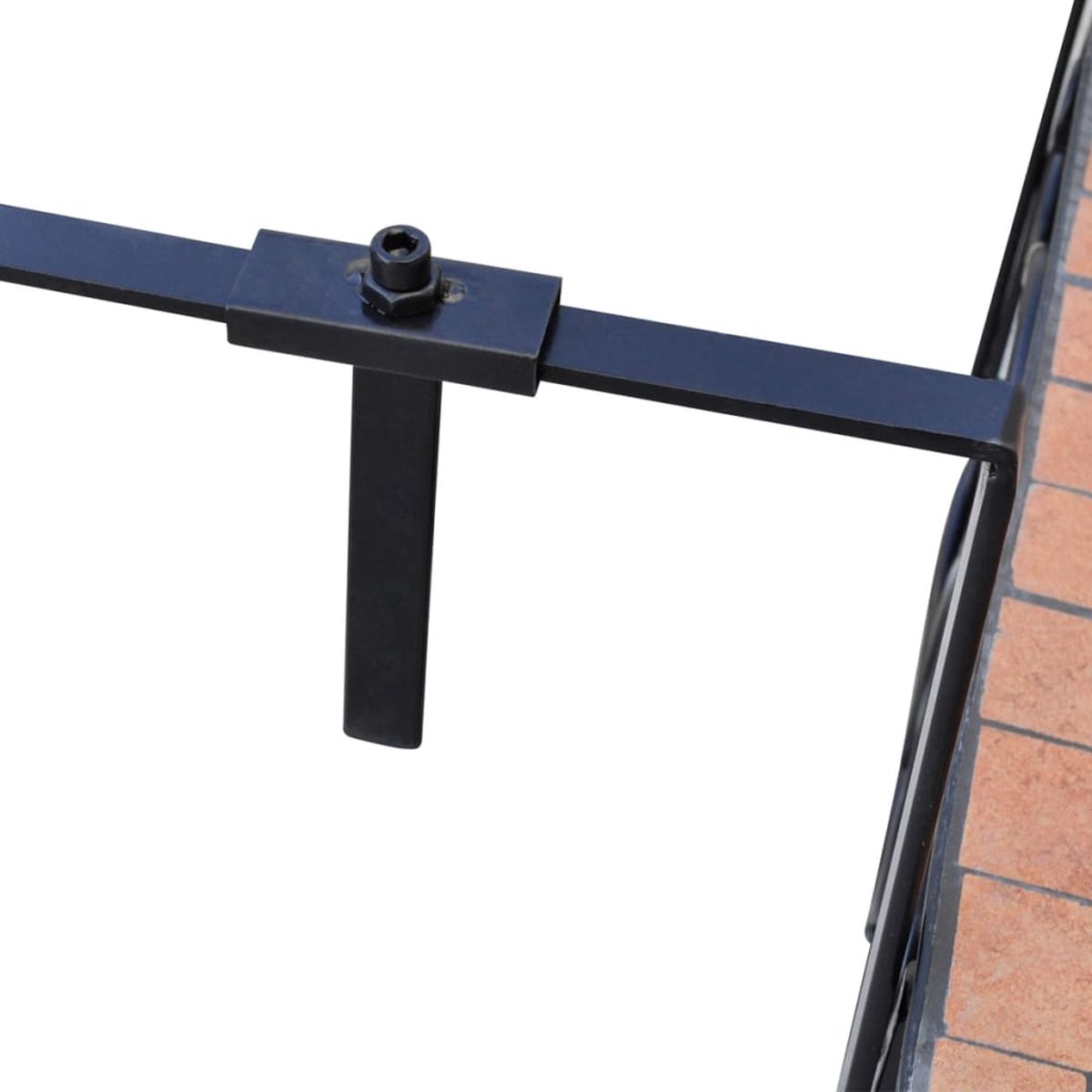 Vidaxl Balkontafel Hangend Mozaïek Terracotta Half-rond - Bruin