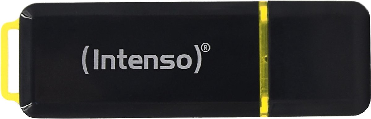 Intenso High Speed Line USB flash drive 64 GB USB Type-A 3.2 Gen 2 (3.1 Gen 2) Zwart, - Geel