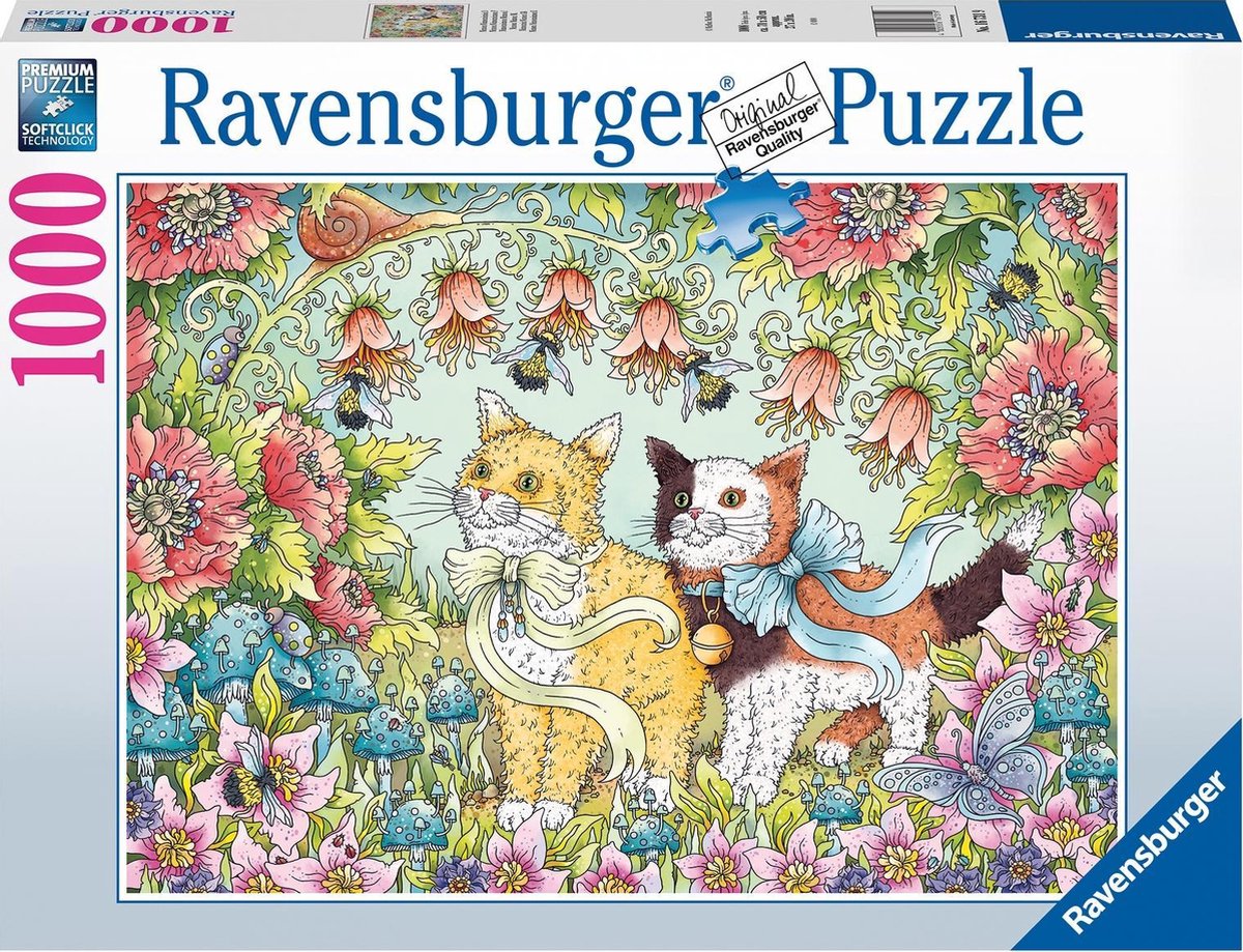 Ravensburger Puzzel Kattenvriendschap 1000 Stukjes