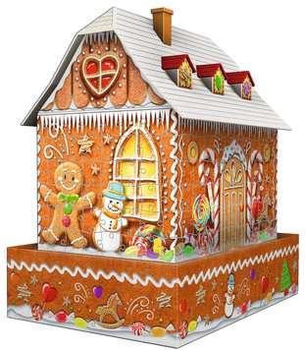 Ravensburger Puzzel 3D Gingerbread House Nacht