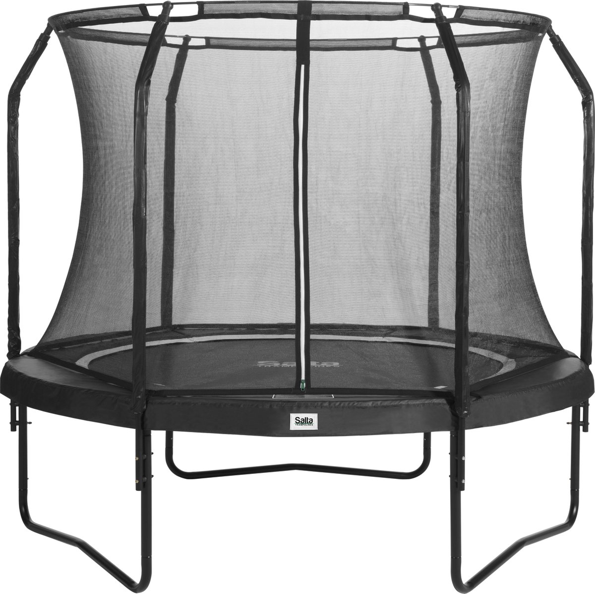 Salta Premium Black Edition Trampoline Rond Met Veiligheidsnet - 251 Cm - - Zwart