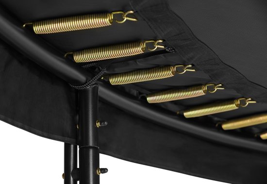 Salta Premium Black Edition Trampoline Rond Met Veiligheidsnet - 251 Cm - - Zwart