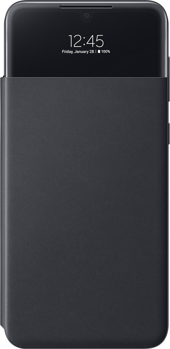 Samsung Galaxy A33 S View Book Case - Zwart