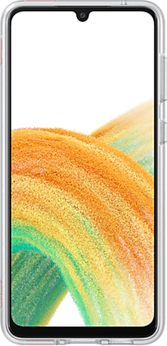 Samsung Galaxy A33 Slim Strap Back Cover Transparant