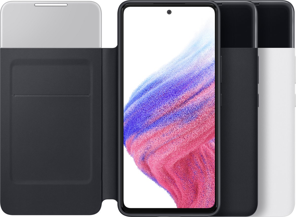 Samsung Galaxy A53 S View Book Case - Zwart