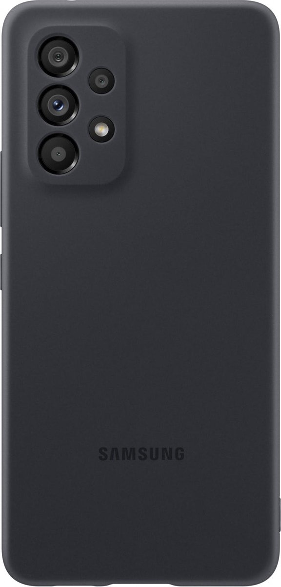 Samsung Galaxy A53 Siliconen Back Cover - Negro