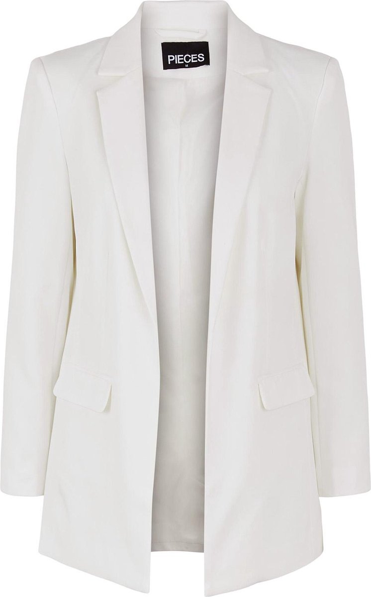 Pieces - Elegante oversized blazer in wit
