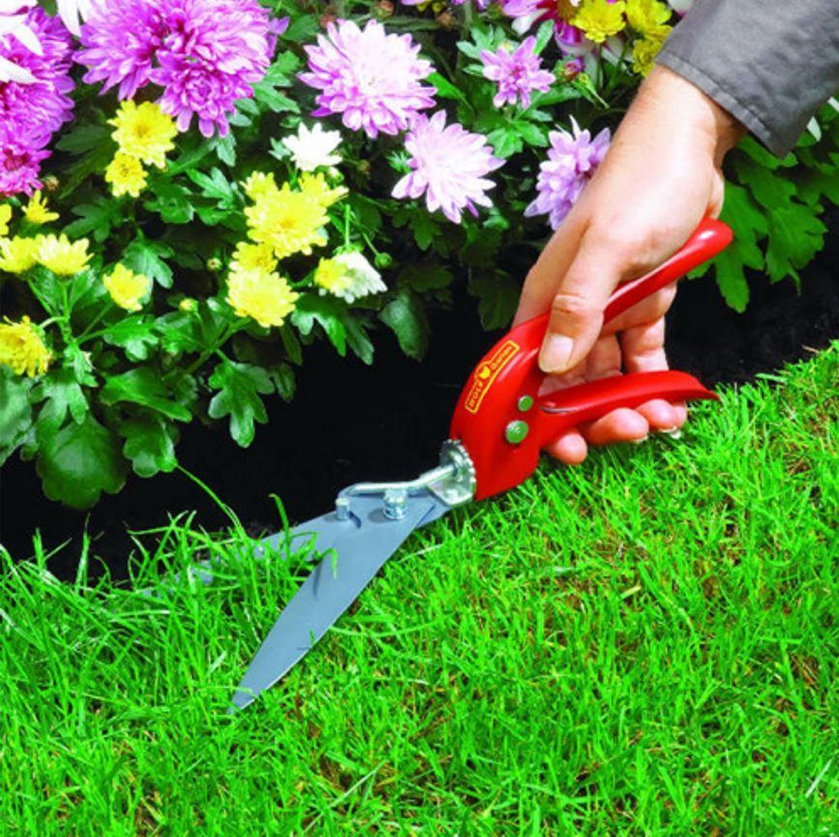 WOLF-Garten Ri-t Handgrasschaar - Rood