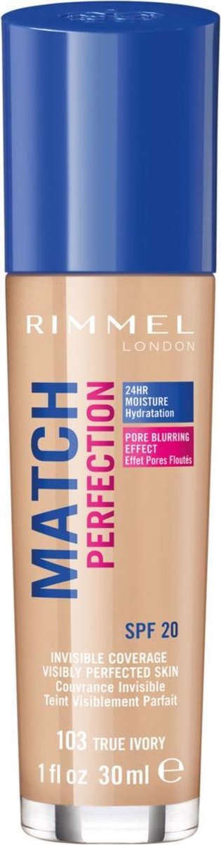 Rimmel Match Perfection Foundation 103 True Ivory