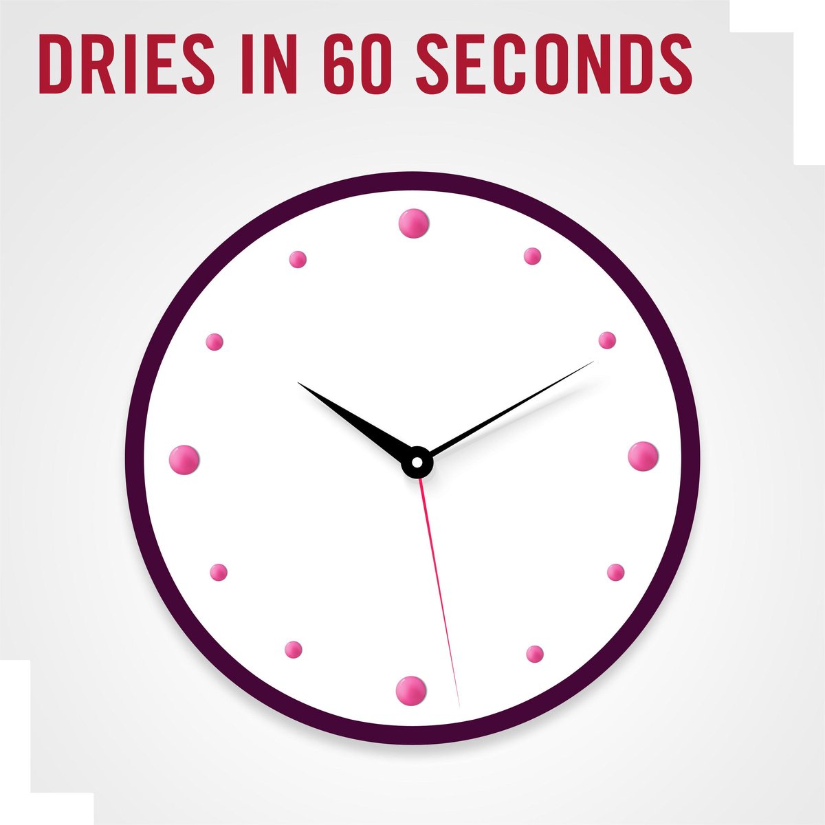 Rimmel Nagellak 60 Seconds Black Cherries - Zwart