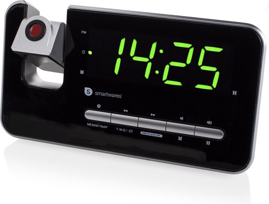 Audiosonic Wekkerradio Cl-1492 - Zwart