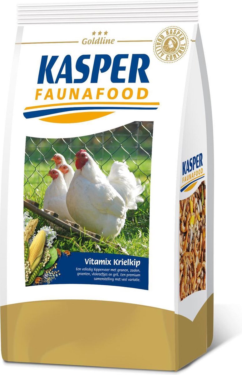 Kasper Faunafood Vitamix Krielkip - Kippenvoer - 3 kg