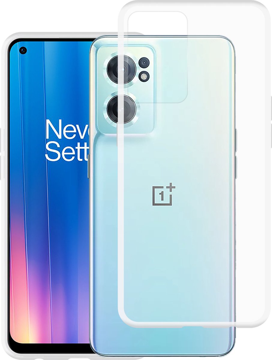 Just in case Soft Design OnePlus Nord CE 2 Back Cover Transparant