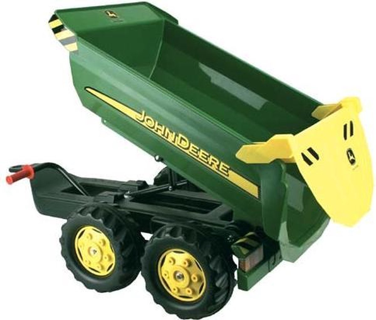 Rolly Toys John Deere Halfpipe Kiepkar - Groen