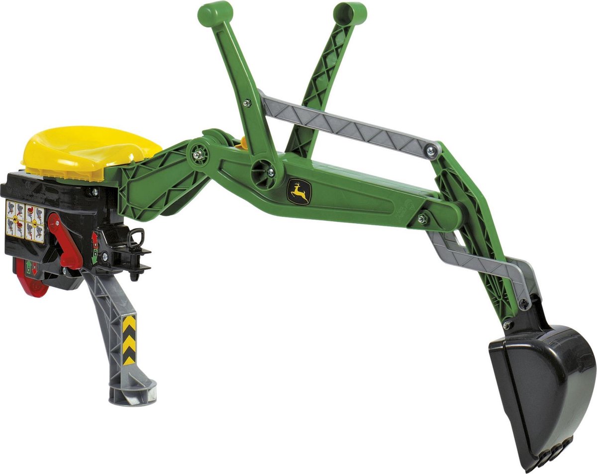 Rolly Toys John Deere Achterlader - Groen